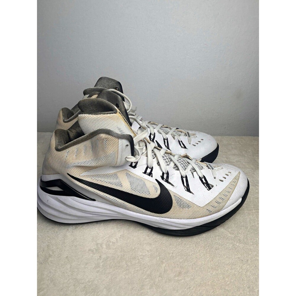 Nike Hyperdunk Men's US 10 Mid Top Basketball Lace-Up Sneakers White/Black/Gray